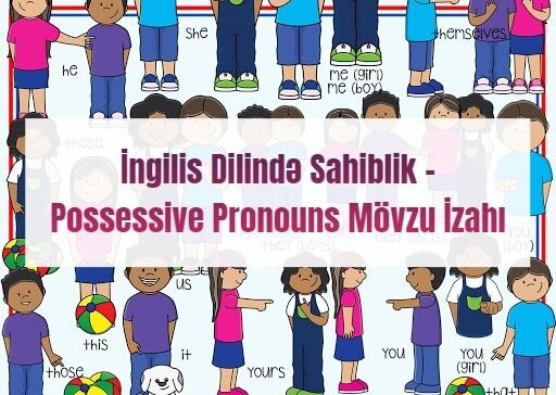 possessive pronouns sahiblik
